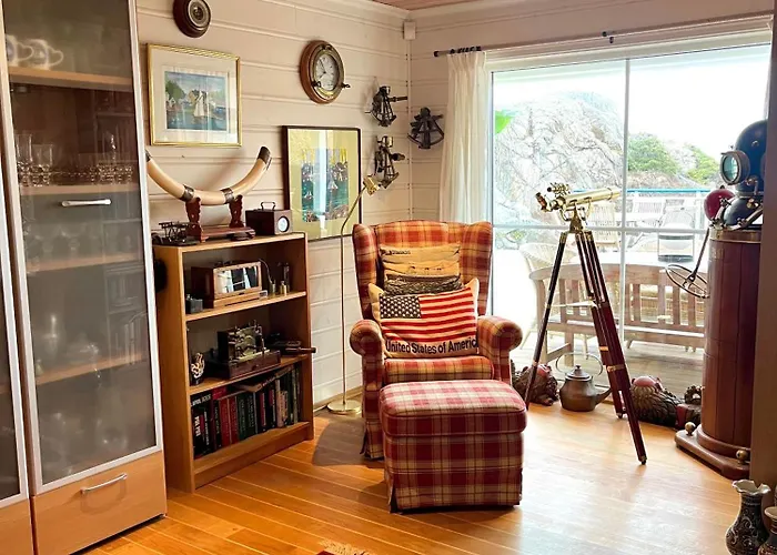 Southern Pearl With Private And Pier Semesterbostad Kristiansand